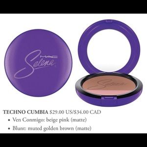 🎉🎉🎉sold🎉🎉🎉MAC Selena collection compact